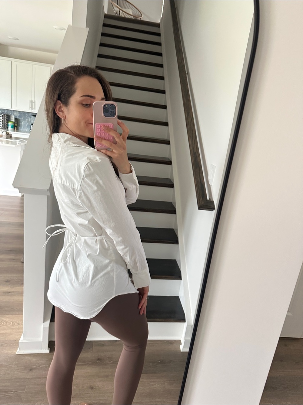 H&M Classic White Button-Down Shirt XS - Picture 3 of 10
